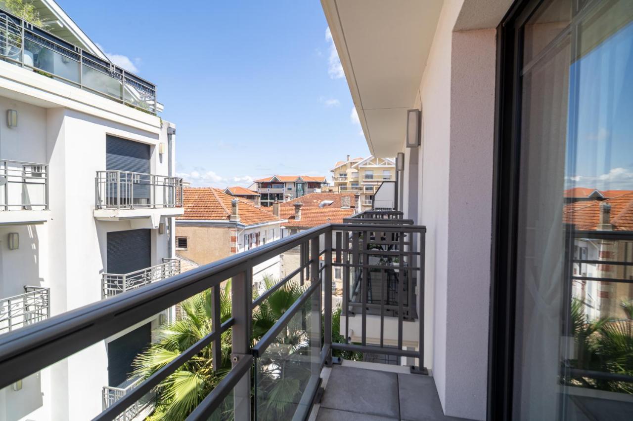 L'Andalou - Bel Appartement Standing Avec Terrasses En Plein Coeur Darcachon Eksteriør billede